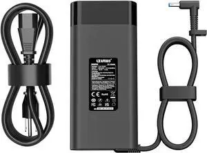 200W AC Adapter for HP Laptop Charger 19.5V/10.3A Power Supply with 4.5x3.0mm Tip Compatible with HP Victus/OMEN 16 /Pavilion Gaming/ZBook Fury/Studio/Envy/ProBook