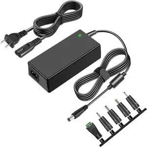 12V 3.5A Power Supply Adapter AC 100-240V to DC 12V 3.5A Converter 42W Universal Power Adapter with 5 Tips for LED Strip Light CCTV Camera LCD Monitor Router.