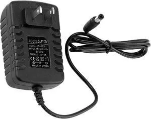 12V 3A Power Supply Adapter AC 100-240V to DC 12V Power Cord Plug Compatible with LED Strip Lights Security Camera Router Audio ADSL Cats 5.5mm x 2.5mm Jack Wall Charger for Home and Office Use