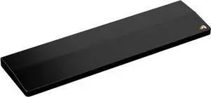 Gaming Wooden Keyboard Wrist Rest (TKL) - White Ash Wood Medium-Coarse Grain Smooth Surface Sweat & Oil Resistant Easy Clean Anti-Slip Rubber Base 360 x 100 x 19mm - Onyx