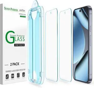 Auto-Alignment OneTouch for Google Pixel 10 Pro/Pixel 10 [6.3] Screen Protector 30 Seconds Installation Bubble Free Case Friendly Anti-Scratch [2 Pack]