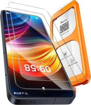 for  Galaxy S25 Screen Protector [9H Hardness] [Military Grade Shatterproof] HD Tempered Glass 2 Pack