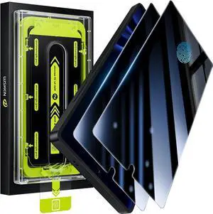 for  Galaxy S25 Ultra Privacy Screen Protector - 25 Degree Anti Spy [Fingerprint Unlock Support] Case Friendly Shatterproof Auto Dust Removal Tempered Glass for Galaxy S25 Ultra 2 PCS