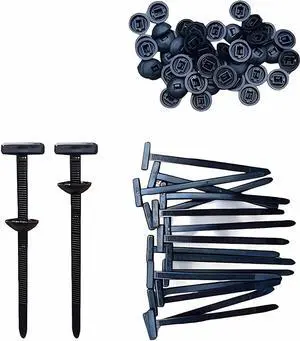 2026 upgraded heavy-duty self-locking nylon cable ties with uv protection for car repair home and cable management (100)