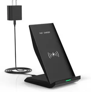 Wireless Charger Station Desk Wireless Charging Stand Qi-Certified 20W USB C Adapter for  iPhone 17 Pro/17/17/Air/16 Pro/16E/16 Plus/15/14/13  Galaxy S25/S24/S23/S22/S21/Note 20 Google etc