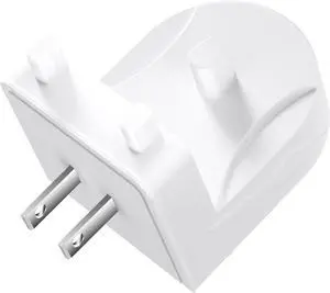 Teeteck Wall Charger for Braun Oral-B Electric Toothbrush Electric Toothbrush Charger Model 3757 Wireless Charger Base-Waterproof & Portable- Ideal for Bathroom and Travel (Bright White US)