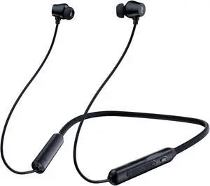 Active Noise Cancelling Headphones Wireless In Ear Neckband Blutooth Headphones with 3 AI Mics ENC 60Hrs Playtime V5.3 Magnetic Earbuds Multipoint Connection Earphones for Work/Travel/Home/Office