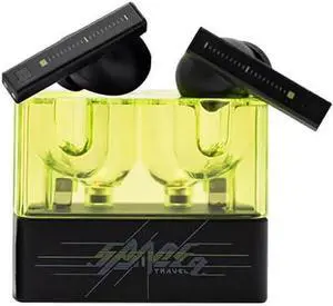 Space Travel 2 HiFi Noise-Canceling TWS Wireless Earphone Bluetooth 6.0 ANC Low-Latency Game Mode SBC/AAC (Black)