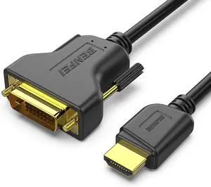 HDMI to DVI Bi Directional DVI-D 24+1 Male to HDMI Male High Speed Adapter Cable Support 1080P Full HD Compatible for Raspberry Pi  Xbox One PS4 PS3 Graphics Card
