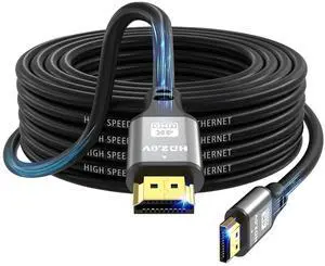 4K HDMI Cable 40 FT 18Gbps High Speed HDMI 2.0 Cord - Ultra HD Ethernet ARC HDR Compatible with Xbox PS5/PS4 HDTV Laptop