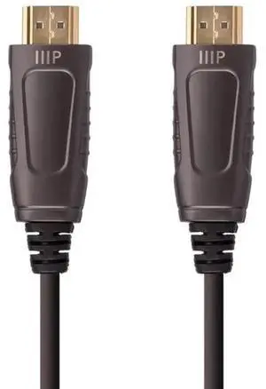 8K Ultra High Speed Fiber Optic Certified HDMI Cable - HDMI 2.1 8K@60Hz 4K@120Hz 48Gbps HDR VRR Active Optical Cable (AOC) 32ft Black