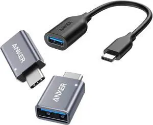 USB-C to USB 3.1 Adapter USB C Adapter (2 Pack)