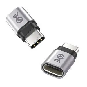 2-Pack USB C Extender Adapter Up to [4K@240Hz Video 240W Charging 40Gbps Data Transfer] USBC Female to USBC Male Adapter USB Type C Extender