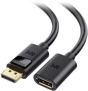 DisplayPort to DisplayPort Extension Cable - 6ft Supports 8K 60Hz 4K 240Hz DP Extension Cable 1.4 DP Male to Female