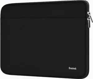 Laptop Case Sleeve 15.6 inch Shockproof Protective Notebook Case with Accessory Pocket Briefcase Carrying Laptop Cover for 15.6 HP     Black