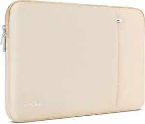 17 inch Laptop Sleeve Protective Case Cover Compatible with 17-17.3 inch HP    Chromebook Waterproof Computer Cases Bag Beige