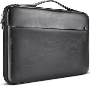 17 inch Laptop Sleeve Protective Case Cover Compatible with 17-17.3 inch HP    Chromebook Waterproof Computer Cases Bag with Handle Black