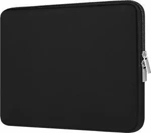 Laptop Sleeve Case 15.6 inch Protective Briefcase Carrying Computer Bag Traveling Portable Laptop Cover Compatible with MacBook HP    Black