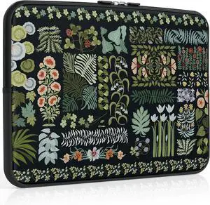 Laptop Sleeve 13 inch for MacBook Air 13-13.6 inch M3/M2/M1 Cute Laptop Sleeve for MacBook Pro 13 inch Slim Protective Travel Carrying Case for MacBook Pro 14 Chromebook HP  Black