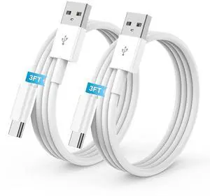 2Pack 3FT USB A to USB C Cable for iPhone 17 16 15 Charger Cord for 17 16 15/Pro/Pro Max/Plus Type C Cord for iPad Pro 12.9/11 Air 5th/4th Gen Car Charger Carplay Charging Cable 2Pack 3FT USB A to USB C Cable for iPhone 17 16 15 Charger Cord for 17 16 15/Pro/Pro Max/Plus Type C Cord for iPad Pro 12.9/11 Air 5th/4th Gen Car Charger Carplay Charging Cable