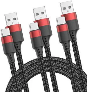 3ft USB C Cable 3 Pack USB A to USB C Cable for iPhone 16 15 Nylon Braided Type C Charger Cord Fast Charging for Galaxy S25 S24 S23 S22 Ultra Pixel 10 9 3ft USB C Cable 3 Pack USB A to USB C Cable for iPhone 16 15 Nylon Braided Type C Charger Cord Fast Charging for Galaxy S25 S24 S23 S22 Ultra Pixel 10 9