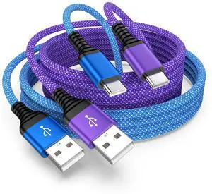 USB A to USB C S25 Edge S24 Charger Fast Charging Cord Android Phone Car Charger Power Cable 2Pack 6FT for Galaxy A17 A56 A36 A26 A16 A55 A35 A25 A15 A54 A53 S25 Ultra S23 S22 Z Flip7 USB A to USB C S25 Edge S24 Charger Fast Charging Cord Android Phone Car Charger Power Cable 2Pack 6FT for Galaxy A17 A56 A36 A26 A16 A55 A35 A25 A15 A54 A53 S25 Ultra S23 S22 Z Flip7