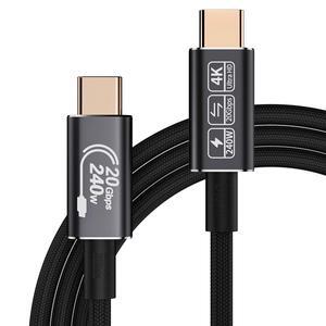 thumbnail image 2 of USB C To USB C 3.2 Gen 2x2 Cable, USB Type C 100W Fast Charging Cable 2 of 9