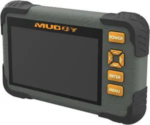 Muddy CRV3 HD SD Card Viewer - Durable Water-Resistant Hunting Outdoor SD Card Reader/Viewer with 4.3 LCD Screen & Headphone Jack for Audio - Supports up to 32GB