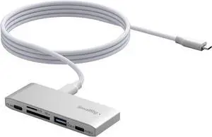 SmallRig 5-in-1 Memory Card Reader Dual USB-C & SD/TF Card Slots 65W PD Charging for SD SDHC SDXC Micro SD Micro SDXC Micro SDHC Cards Travel Photography - 4746