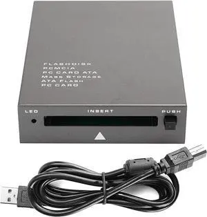 USB 2.0 PCMCIA Card Reader USB2.0 Interface to PC Card ATA PCMCIA PC Card Memory Card Reader Support 20MB-20G Flash Memory Card Reader for PC Computer USB 2.0 PCMCIA Card Reader USB2.0 Interface to PC Card ATA PCMCIA PC Card Memory Card Reader Support 20MB-20G Flash Memory Card Reader for PC Computer