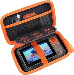 Hard Case Replacement for Wildgame Innovations Trail Pad VU60 / Stealth Cam SD Card Reader Viewer 4.3 LCD Screen Black Case + Orange Zipper Hard Case Replacement for Wildgame Innovations Trail Pad VU60 / Stealth Cam SD Card Reader Viewer 4.3 LCD Screen Black Case + Orange Zipper