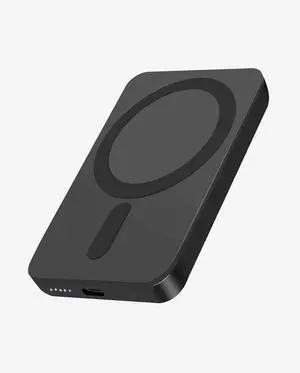 Mini MagSafe-Compatible Portable Charger 5000mAh 5W Compact Magnetic Power Bank for iPhone 16/15/14/13/12 12W USB-C Charging Battery Pack Mini MagSafe-Compatible Portable Charger 5000mAh 5W Compact Magnetic Power Bank for iPhone 16/15/14/13/12 12W USB-C Charging Battery Pack