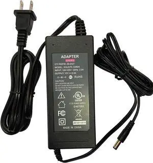 UL Listed 12V 5A AC/DC Adapter Compatible with ED273 ED273U ED273UR ED273A XZ270 Abidpx Wmidx Pbidpx Xbmiipx LED Gaming Monitor 27 1500R Curved VA 12VDC 5.0A 60W DC12V Power Supply Cord Charger UL Listed 12V 5A AC/DC Adapter Compatible with ED273 ED273U ED273UR ED273A XZ270 Abidpx Wmidx Pbidpx Xbmiipx LED Gaming Monitor 27 1500R Curved VA 12VDC 5.0A 60W DC12V Power Supply Cord Charger