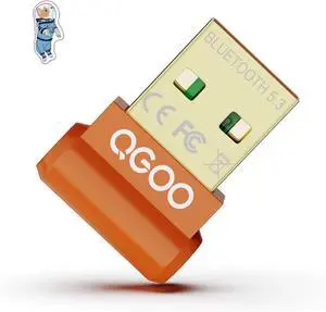 USB Bluetooth Adapter for PC - Bluetooth Dongle 5.3 EDR Wireless Receiver for Desktop Computer Laptop Windows 8.1/10/11orange-070 USB Bluetooth Adapter for PC - Bluetooth Dongle 5.3 EDR Wireless Receiver for Desktop Computer Laptop Windows 8.1/10/11orange-070