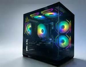 Kivva Gaming PC Desktop - Intel Core i5-14400F/MSI RTX 5060 8G/ 16GB RAM/1TB SSD WIFI Bluetooth Kivva Gaming PC Desktop - Intel Core i5-14400F/MSI RTX 5060 8G/ 16GB RAM/1TB SSD WIFI Bluetooth