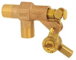 FOR Float Valve, 1 in., Pipe, Brass, MNPT