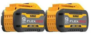 FOR20V/60V MAX* FLEXVOLT 9Ah Battery (2 PK)