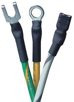 HeatShrinkTube ThinWall 2:1I.D.ShrinkRatio Black 48in 25PK