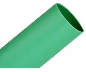 HeatShrinkTube ThinWall 2:1I.D.ShrinkRatio 0.5inI.D.BeforeShrinking Green 4ft
