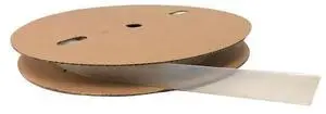 Heat Shrink Tube, Single Wall, 3:1 I.D. Shrink Ratio, Clear, 500 ft