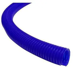 Kable Kontrol Convoluted Split Wire Loom Tubing - 1/2" Inside Diameter - 10' Length - Blue