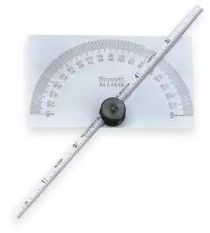FOR Protractor and Depth Gage, 6 In