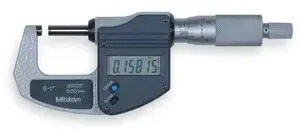 FOR Electronic Micrometer, 0 to 1", Ratchet