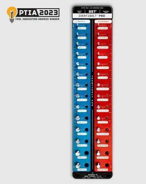 FOR Identibolt Pro Tool - Nuts and Bolt Thread Identifyer Tool SAE 6/32-1/2in Metric 4-14mm
