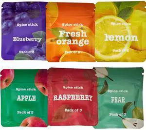 Alpha Fit Vaporless Inhaler: Smokeless Quit Smoking Aid with 12 Plant Cores | Nicotine-Free, Tobacco-Free Vape Alternative | Oral Fixation Solution for Adults Classic Fruits Cores only