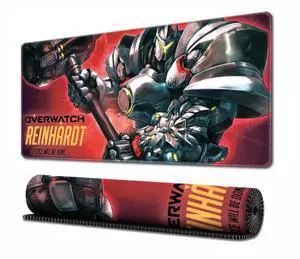 Alpha Fit Anime Gaming Mouse Pad (31.5" x 11.8") - Red Armored Tank Knight - Large Mouse Pad Extended - Extra Large Gaming Mouse Pads Heavy Armor Style 04 Alpha Fit Anime Gaming Mouse Pad (31.5" x 11.8") - Red Armored Tank Knight - Large Mouse Pad Extended - Extra Large Gaming Mouse Pads Heavy Armor Style 04