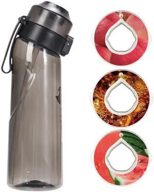 Alpha Fit Air Up Compatible Flavored Water Bottle with 3 Flavor Pods - 22oz/650ml BPA-Free, Leak-Proof Reusable Bottle for School, Kids & Teens Alpha Fit Air Up Compatible Flavored Water Bottle with 3 Flavor Pods - 22oz/650ml BPA-Free, Leak-Proof Reusable Bottle for School, Kids & Teens