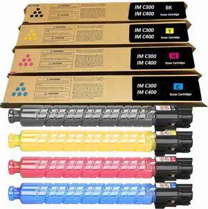 IM C300 IM C400 IMC300 IMC400 Toner Cartridge Compatible 842378 842379 842380 842381 Toner Replacement for Ricoh Lanier Savin IM C300 IM C300F IM C400F IM C400SF Printer