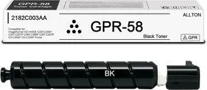 GPR58 GPR-58 Black Toner Cartridge Compatible Canon GPR-58 Toner Replacement for Canon ImageRunner Advance C256 C256iF C257 C257iF C356 C356iF C357 C357iF Printer(1-Pack)