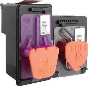 3YP17A X4E75A Print Head X4E75A 3YP17A Ink Cartridge Printhead for HP Smart Tank 660 670 700 6000 6001 7000 7001 7300 7301 7600 7602 Series Printer(1Black, 1Tri-Colour)